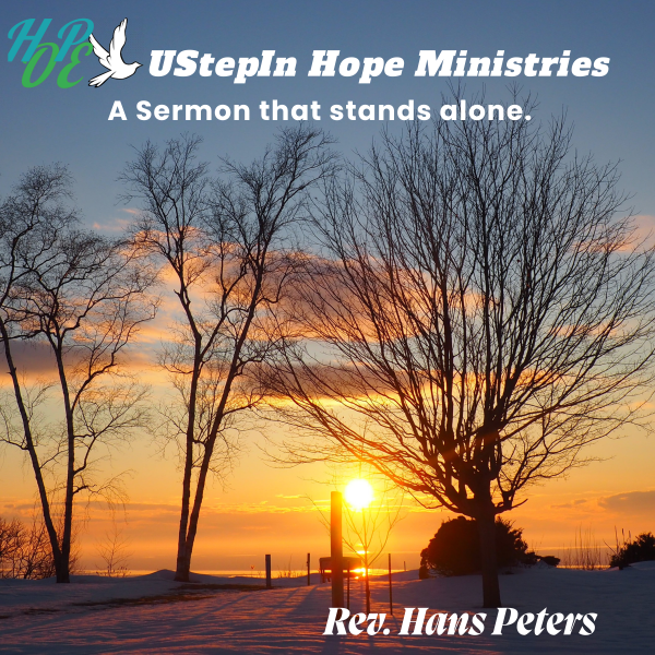 A Sermon that stands alone.