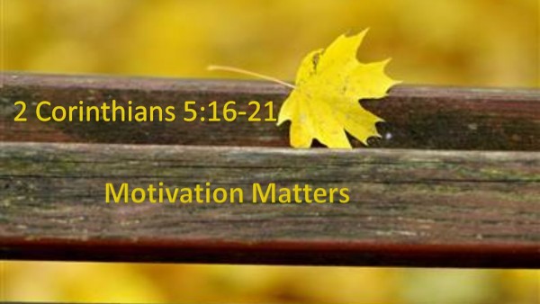 Motivation Matters Motivation Matters