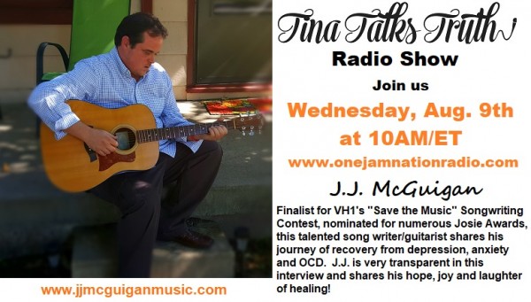 Tina Talks Truth Radio Show interview with J.J. McGuigan-song writer and guitarist Tina Talks Truth Radio Show interview with J.J. McGuigan-song writer and guitarist