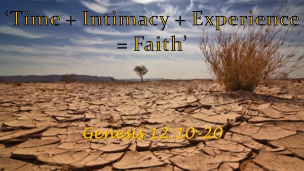 time-intimacyexperiencefaith'Time +Intimacy+Experience=Faith'