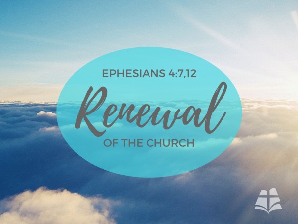 Renew My Church to Ministry Renew My Church to Ministry