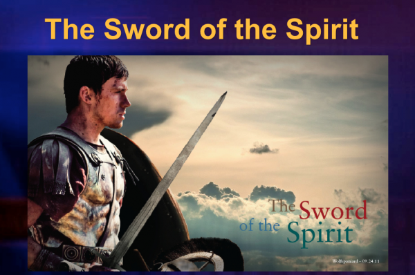 The Sword of the Spirit The Sword of the Spirit