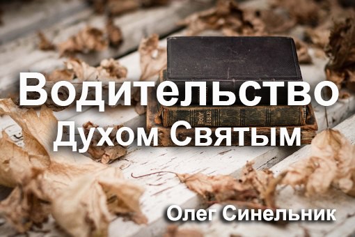 holy-spiritВодительство Духом Святым/Holy Spirit