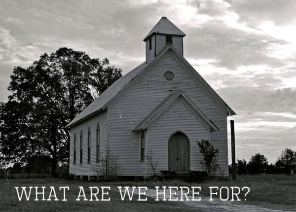 What Are We Here For ? What Are We Here For ?