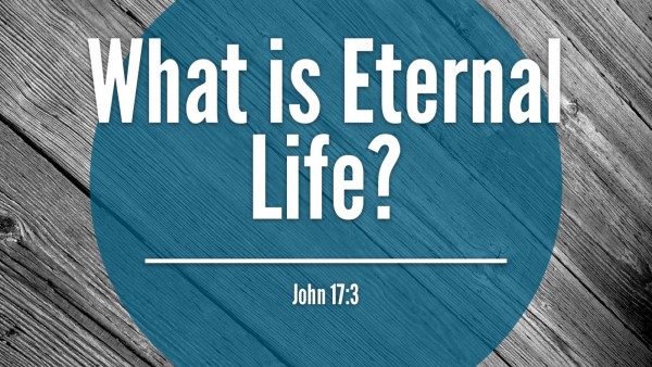 what-is-eternal-life-john-173What is Eternal Life? (John 17:3)