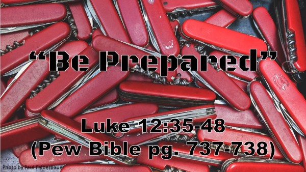 be-preparedBe Prepared