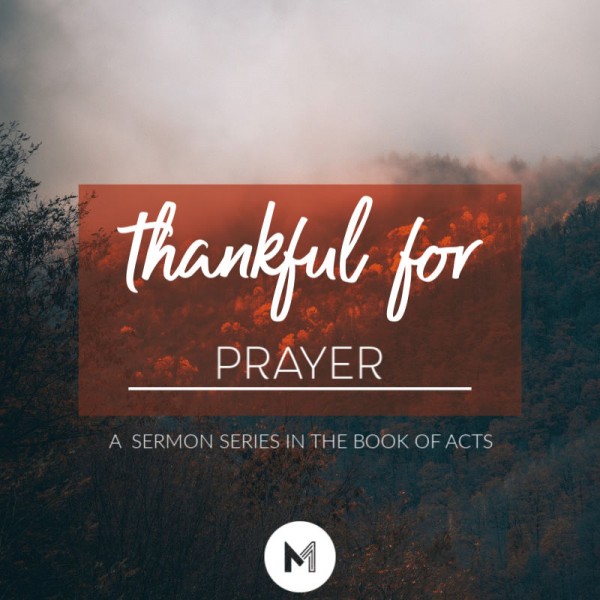 Thankful for Prayer Thankful for Prayer