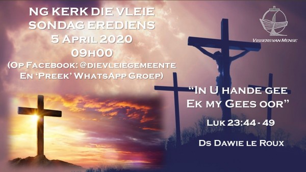 sondag-5-april-2020Sondag 5 April 2020