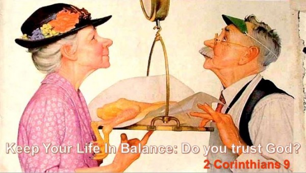 Keep Your Life In Balance: Do you trust God? Keep Your Life In Balance: Do you trust God?