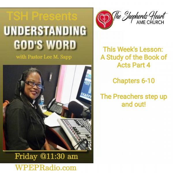 The Book of Acts Pt 4:The Preachers Step Up and Out! The Book of Acts Pt 4:The Preachers Step Up and Out!