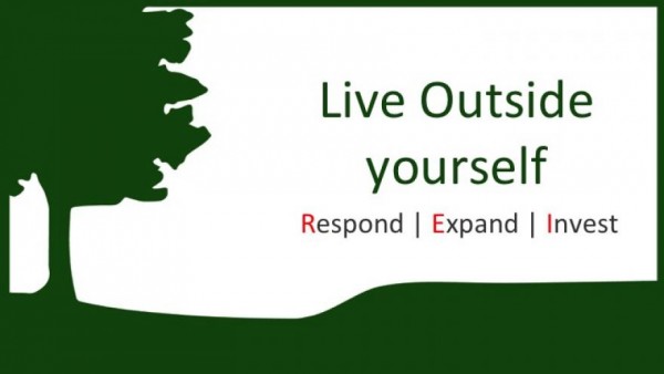 Live Outside Yourself: RESPOND 2 CorinthiansS 8:1-4 Live Outside Yourself: RESPOND 2 CorinthiansS 8:1-4