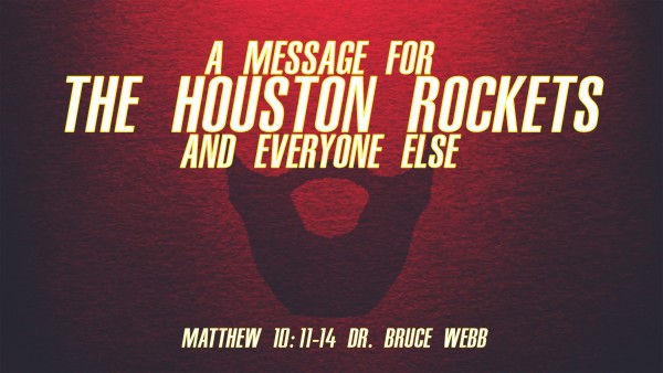 A Message For The Houston Rockets And Everyone Else A Message For The Houston Rockets And Everyone Else