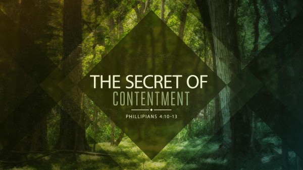 the-secret-of-contentmentThe Secret of Contentment