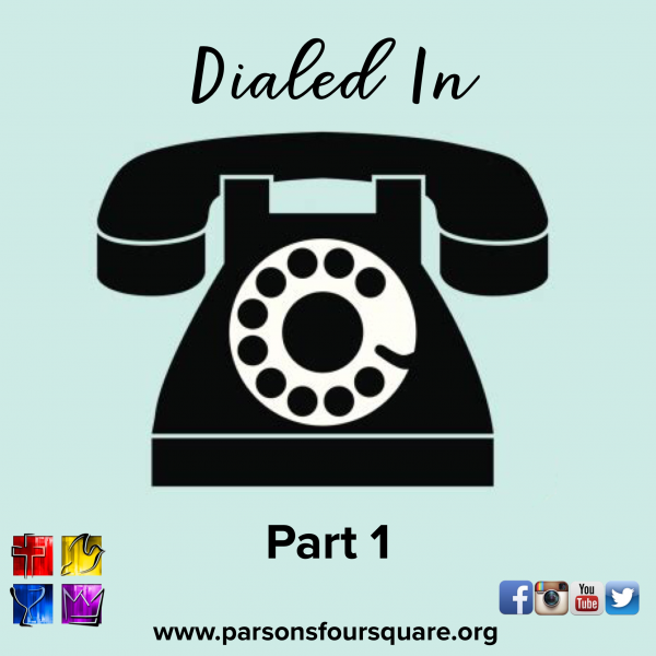 Dialed In Part 1 Dialed In Part 1