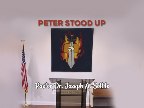 PETER STOOD UP - May 20, 2020 PETER STOOD UP - May 20, 2020