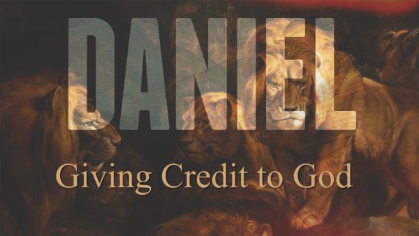 Giving Credit to God Giving Credit to God