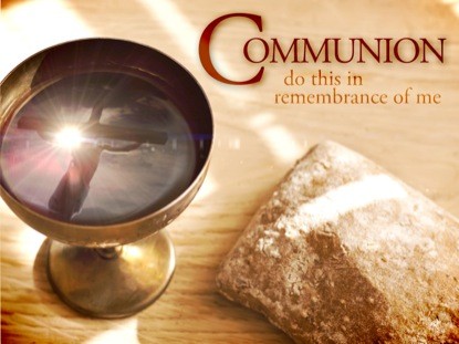 Communion at Mt Pisgah Communion at Mt Pisgah