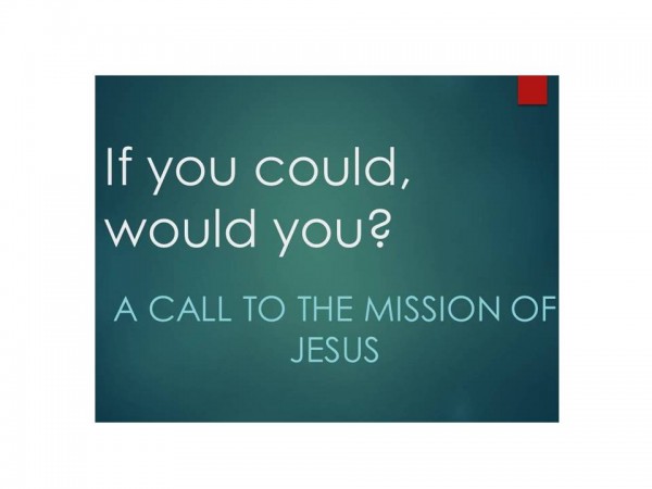 if-you-could-would-you-graceland-ministries-updateIf You Could, Would You -Graceland MInistries Update