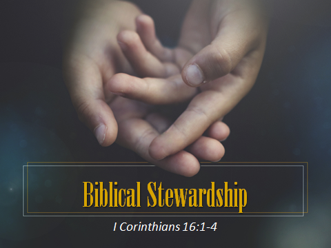 Biblical Stewardship Biblical Stewardship