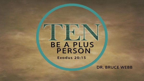 TEN : Be A Plus Person TEN : Be A Plus Person