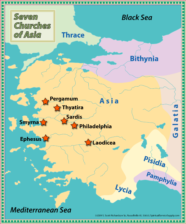 The 7 Churches of Revelation