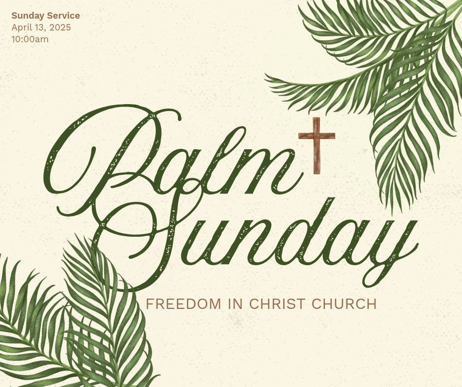 Palm Sunday 2025 Palm Sunday 2025