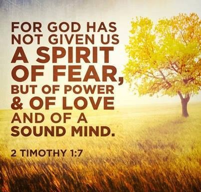 LIVING IN TRIUMPH OVER FEAR