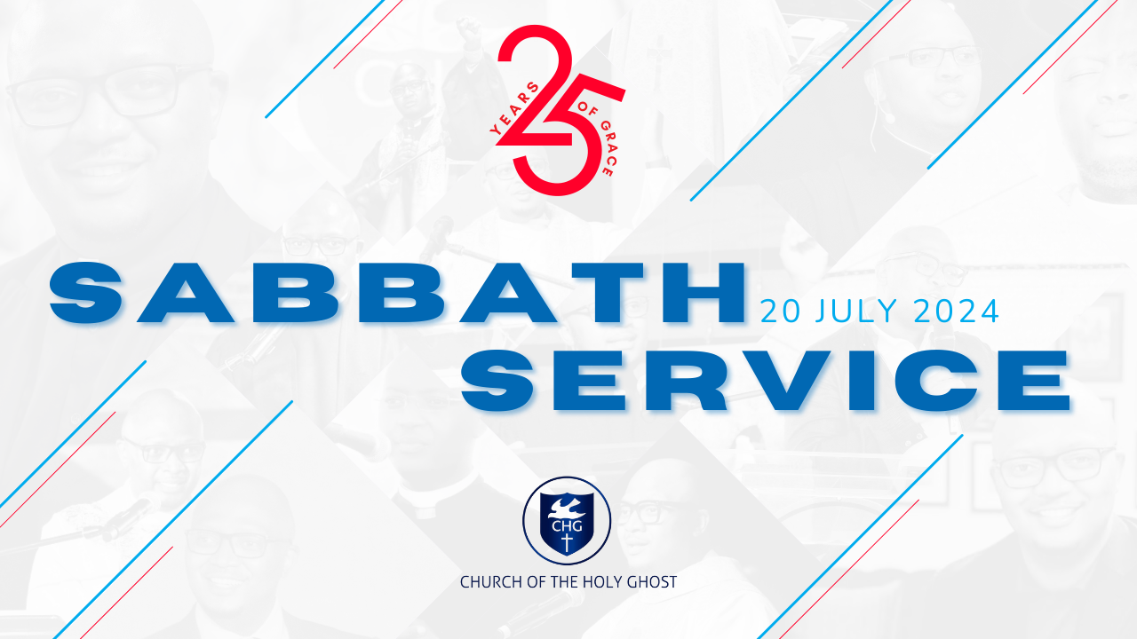 Saturday Sabbath Service - 20 July 2024