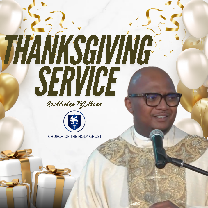 Thanksgiving Service - 31 May 2025