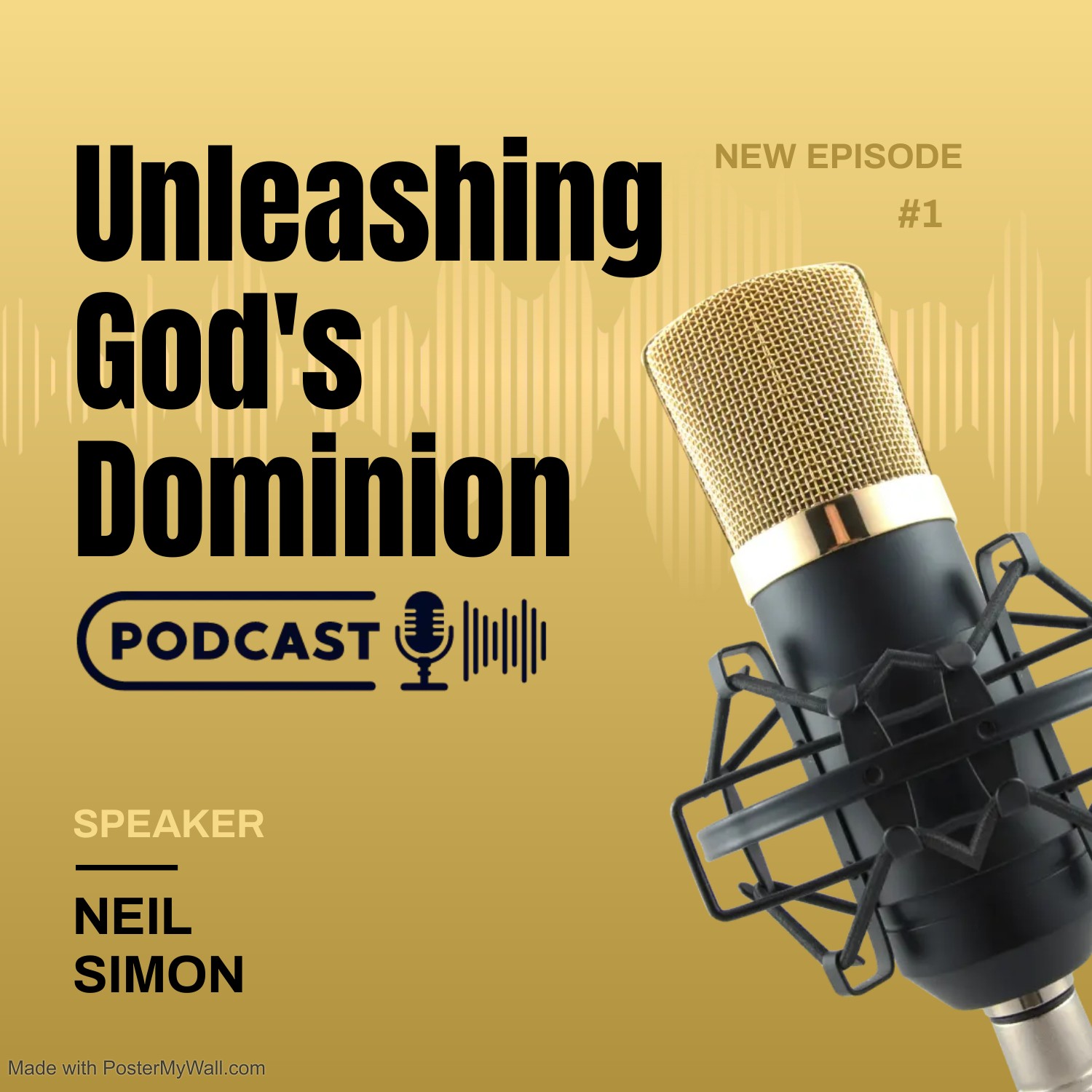 Unleashing God's Dominion. podcast artwork