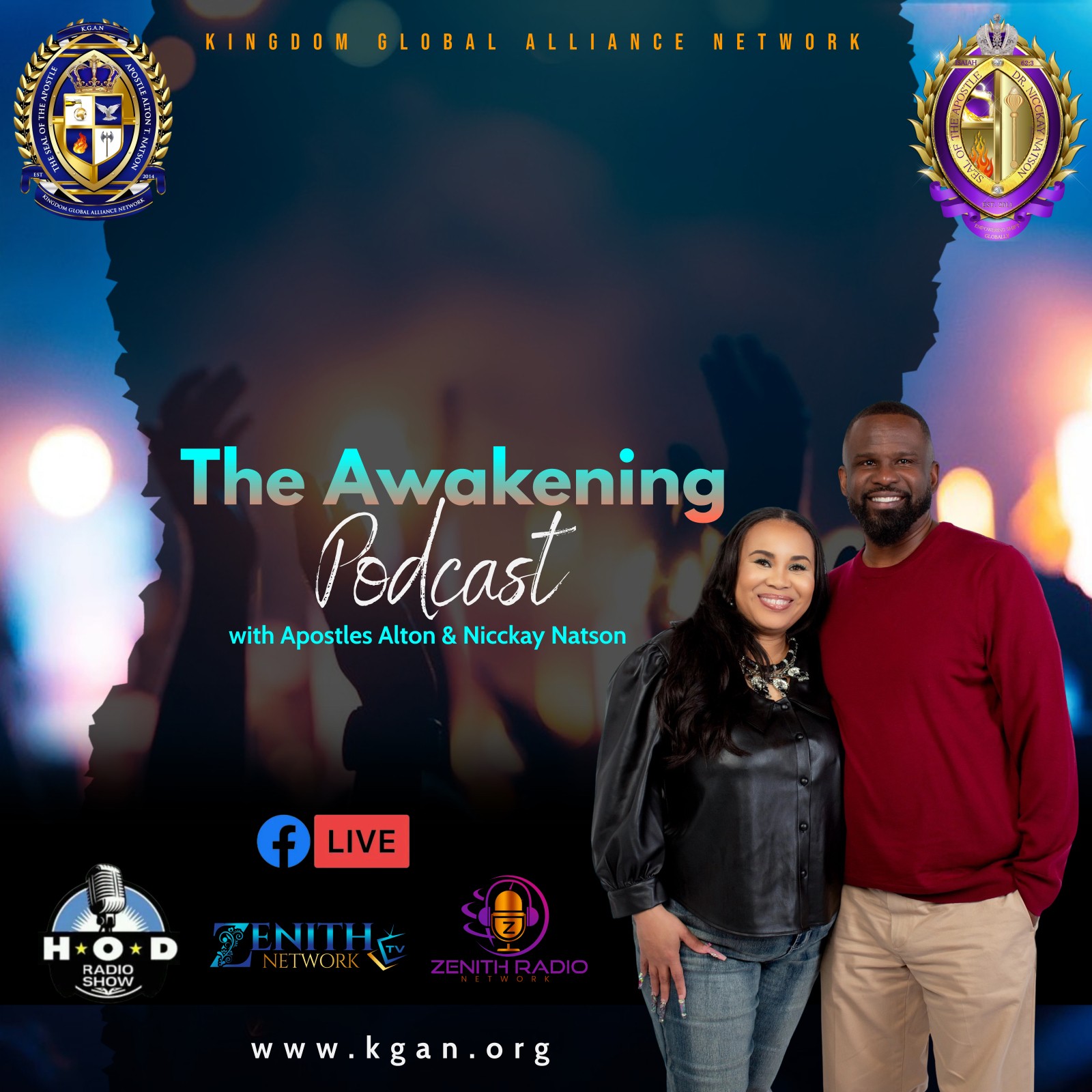 The Awakening Podcast-KGAN podcast artwork